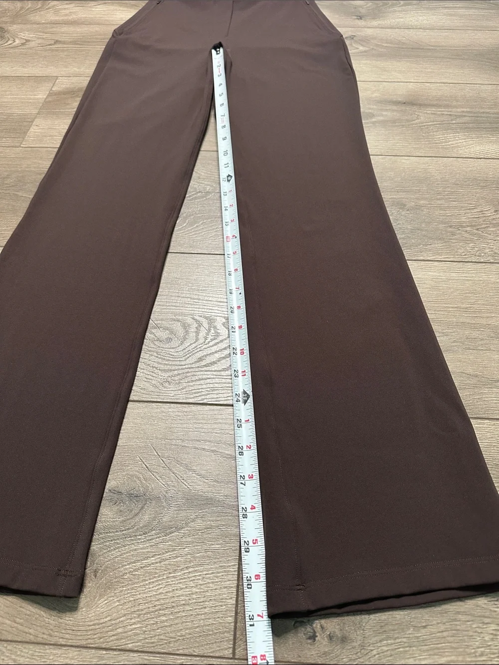 Lululemon 31” Smooth Fit Pull-On High-Rise Trouser Pants Espresso Brown Size 4